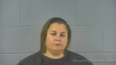 Mugshot of Jennifer Lynn Camp booked in Hancock County, Indiana on October 5, 2026