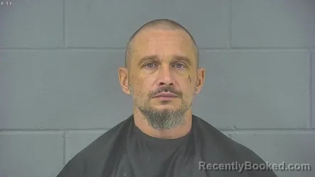 Mugshot of James Lee Carte booked in Hancock County, Indiana on October 5, 2026