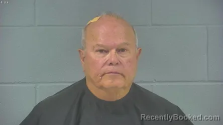 Mugshot of Gary Linn Chesney booked in Hancock County, Indiana on October 8, 2026