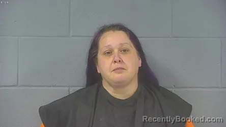 Mugshot of Brittany Janelle Pullen booked in Hancock County, Indiana on October 9, 2026