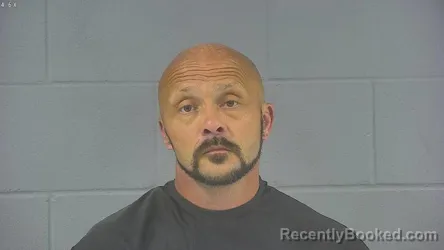 Mugshot of Nathan Lee Fanger booked in Hancock County, Indiana on October 9, 2026