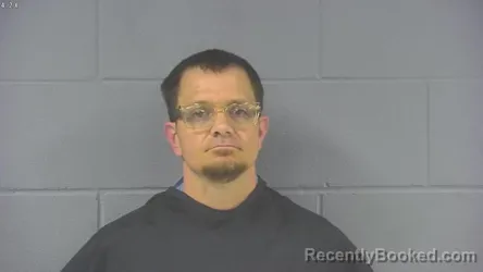 Mugshot of Christopher Russell Smoak booked in Hancock County, Indiana on October 10, 2026