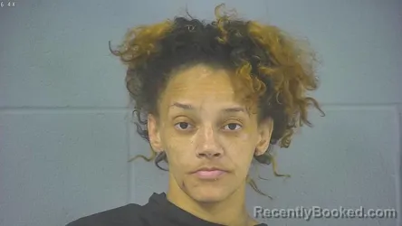 Mugshot of Dionna Michelle Cotton booked in Hancock County, Indiana on October 10, 2026