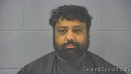 Mugshot of Jatinder Singh Mann booked in Hancock County, Indiana on October 11, 2026