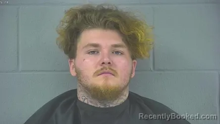 Mugshot of Nicholas James Thomas booked in Hancock County, Indiana on October 11, 2026