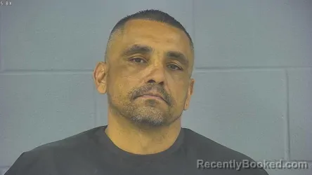 Mugshot of Mario Adele Jackson booked in Hancock County, Indiana on October 12, 2026