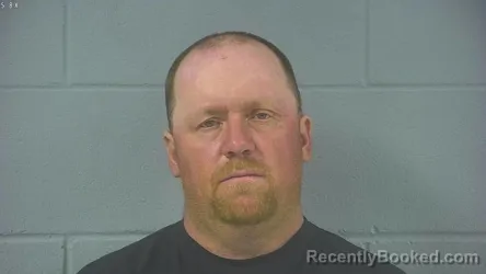 Mugshot of Brandon Dewayne Spears booked in Hancock County, Indiana on October 12, 2026