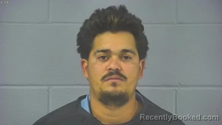 Mugshot of Jesus Enrique Gavarrete Reyes booked in Hancock County, Indiana on October 13, 2026