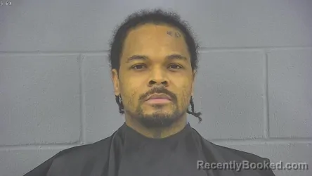 Mugshot of Anthony Kenneth Sanders booked in Hancock County, Indiana on October 15, 2026