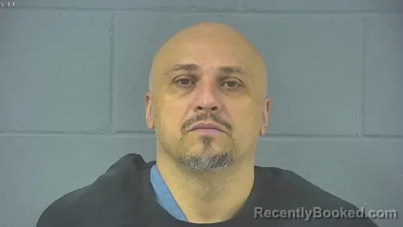 Mugshot of Steven Nmi Reyna booked in Hancock County, Indiana on October 15, 2026