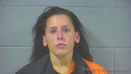 Mugshot of Haley Shay Stoops booked in Hancock County, Indiana on October 15, 2026