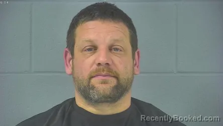 Mugshot of Brian Christopher Long booked in Hancock County, Indiana on October 17, 2026