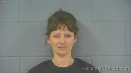 Mugshot of Alexandra Nina Hodge booked in Hancock County, Indiana on October 19, 2026