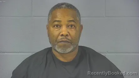 Mugshot of Dante Barry Love booked in Hancock County, Indiana on October 19, 2026