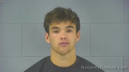 Mugshot of Cade Brennan Lee Rodgers booked in Hancock County, Indiana on October 20, 2026