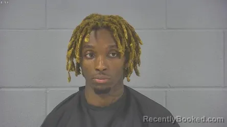 Mugshot of Devante Tyrell Scales booked in Hancock County, Indiana on October 20, 2026