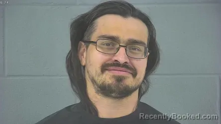 Mugshot of Michael Joseph Bowman booked in Hancock County, Indiana on October 20, 2026