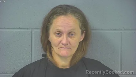 Mugshot of Jessica Ann Powell booked in Hancock County, Indiana on October 22, 2026