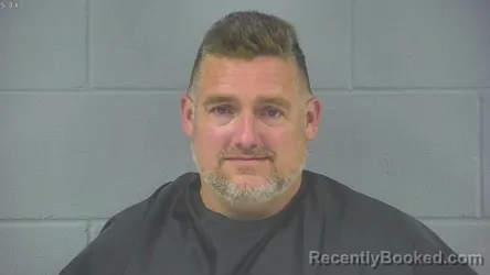 Mugshot of James Obanion Hughes booked in Hancock County, Indiana on October 24, 2026