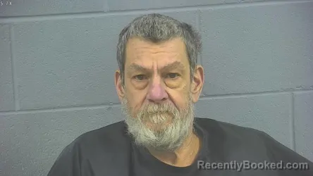 Mugshot of Terry Lee Scroggins booked in Hancock County, Indiana on October 24, 2026