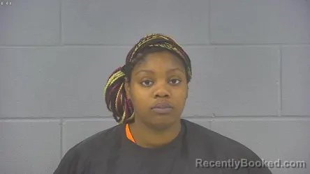 Mugshot of Shaliegha Lieanne Holland booked in Hancock County, Indiana on October 25, 2026