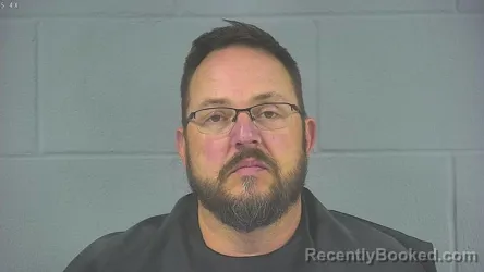 Mugshot of Joseph Eric Muncey booked in Hancock County, Indiana on October 28, 2026
