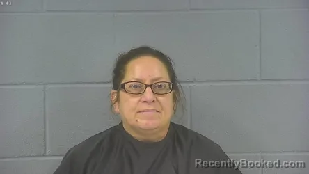 Mugshot of Dixie Leah Rumler booked in Hancock County, Indiana on October 29, 2026