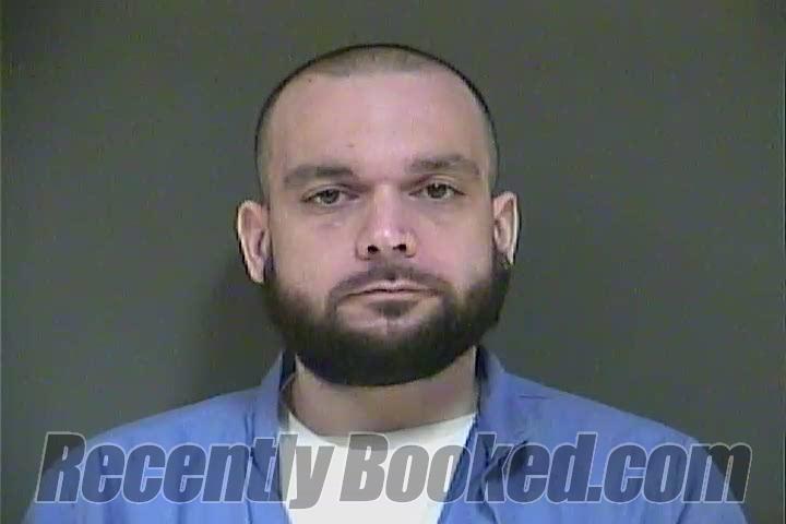 Booking photo from Hancock County, Indiana