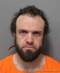 Mugshot of NICHOLAS LEE BOSWELL booked in Hendricks County, Indiana on March 7, 2026