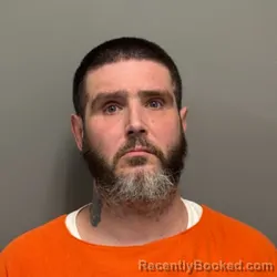 Mugshot of David Matthew Keen booked in Hendricks County, Indiana on August 18, 2026