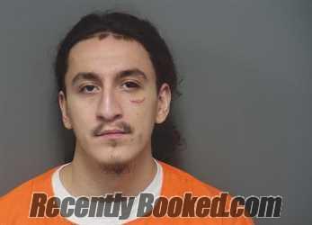 Booking photo from Hendricks County, Indiana