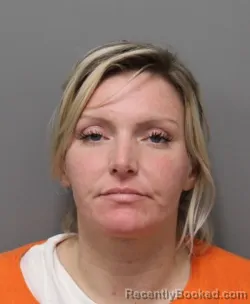 Mugshot of APRIL DAWN HENDRICKS booked in Hendricks County, Indiana on May 18, 2026