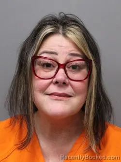 Mugshot of ANGELIA MARIA SHERMAN booked in Hendricks County, Indiana on April 3, 2026