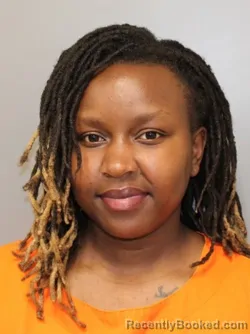 Mugshot of PURITY MORAA NYAMEENGU booked in Hendricks County, Indiana on March 30, 2026