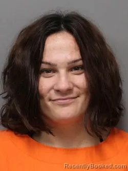 Mugshot of RACHEL ANN HOLDER booked in Hendricks County, Indiana on July 14, 2026
