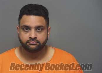 Booking photo from Hendricks County, Indiana