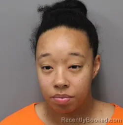 Mugshot of SHANIKA LACOLE BELLAMY booked in Hendricks County, Indiana on March 11, 2026