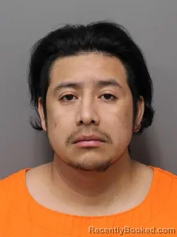 Mugshot of JULIO CESAR HERNANDEZ-ROBLERO booked in Hendricks County, Indiana on May 21, 2026