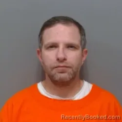 Mugshot of JOSEPH WILLIAM BOURUS booked in Hendricks County, Indiana on August 3, 2026