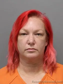 Mugshot of SHANTEL NICOLE GIBSON booked in Hendricks County, Indiana on July 9, 2026