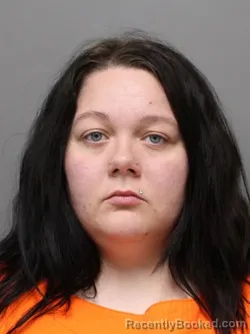 Mugshot of MAKAYLA ELAINE MELVIN booked in Hendricks County, Indiana on June 27, 2026