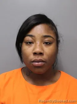 Mugshot of DAY'ONNA ALEXUS TANDY booked in Hendricks County, Indiana on March 14, 2026