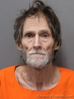 Mugshot of ROBERT EUGENE ALWARD booked in Hendricks County, Indiana on March 5, 2026