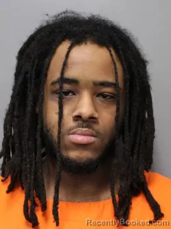 Mugshot of JAYLEN SCOTT HALL booked in Hendricks County, Indiana on March 10, 2026