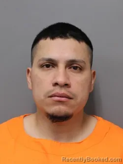 Mugshot of JIMY SANDOVAL CALERO booked in Hendricks County, Indiana on March 14, 2026