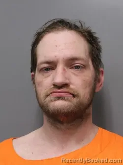 Mugshot of CHARLES MERLIN MOORE booked in Hendricks County, Indiana on March 14, 2026