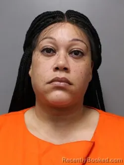 Mugshot of KEISHA CRISSHON ADAMS booked in Hendricks County, Indiana on March 15, 2026