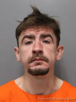 Mugshot of ZACHARY DAVID WADE booked in Hendricks County, Indiana on March 18, 2026