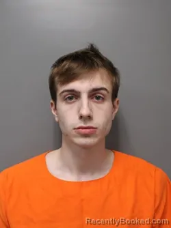 Mugshot of CONNOR UPTON booked in Hendricks County, Indiana on March 18, 2026