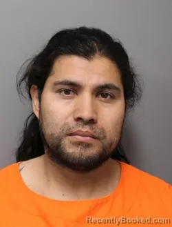 Mugshot of JUAN CARLOS MARTINEZ GARCIA booked in Hendricks County, Indiana on March 19, 2026